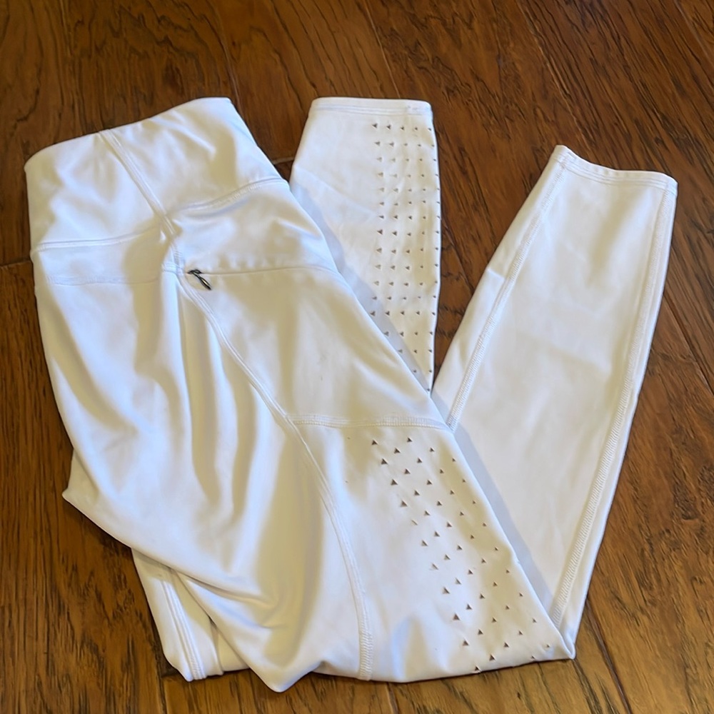 White Athleta Leggings